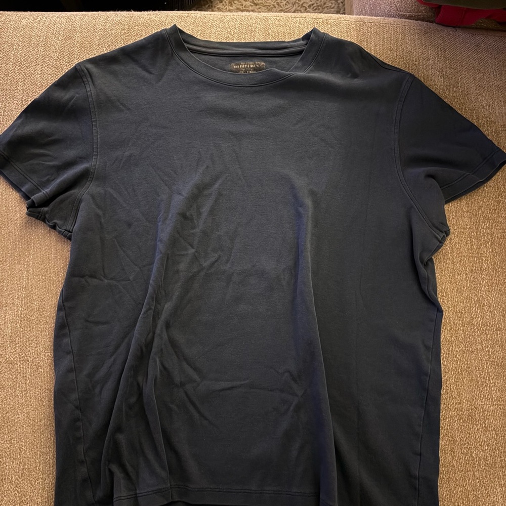 Saks Fifth Avenue Dark Blue Short Sleeve Tee